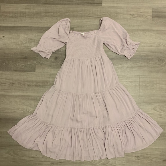 OAK + FORT / Smoked Midi Dress - Picture 1 of 3